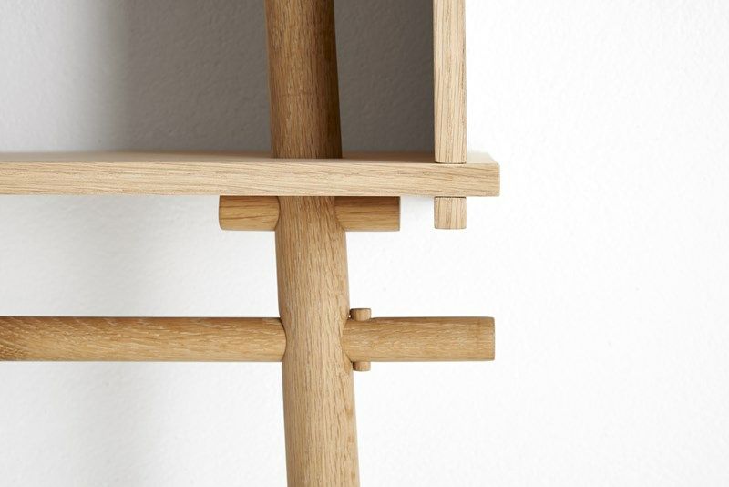 Woud Tøyboks Garderobe B 120cm hvitpigmentert eik