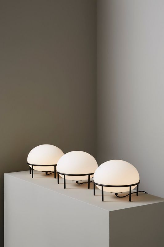 Woud Pump bordlampe m opalglass