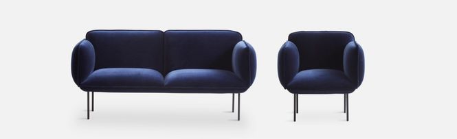 Hovedbilde Woud Nakki 2seter sofa 160 cm