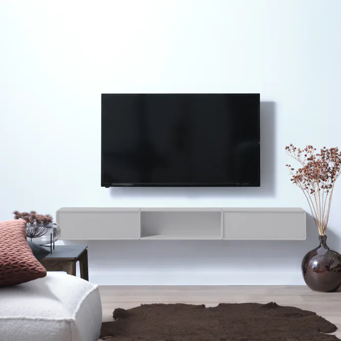 Hovedbilde Quadrant Tulsa vegghengt TV reol Bredde 174 Høyde ...