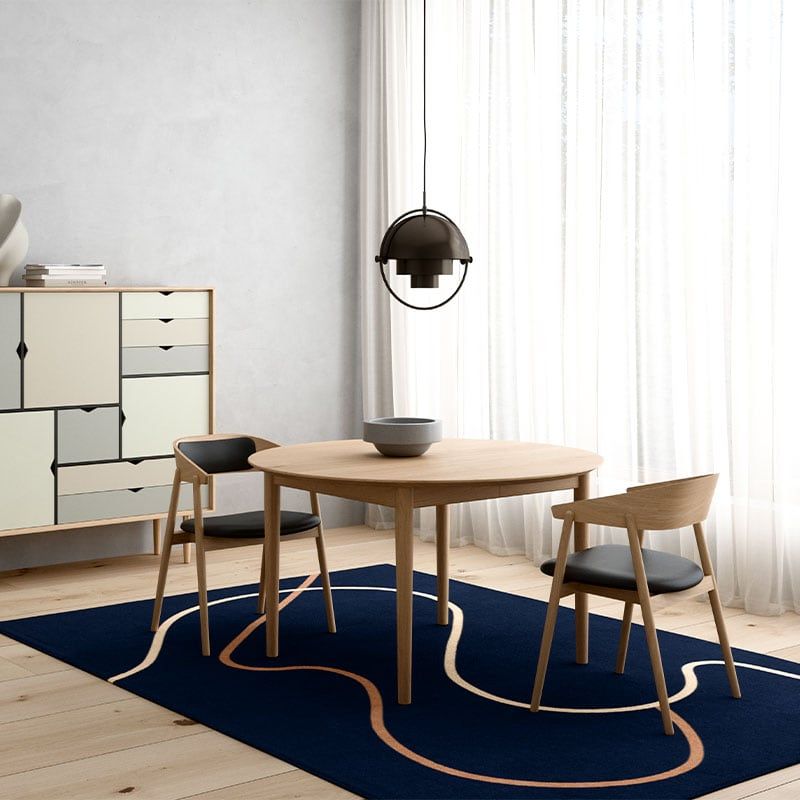 Andersen Furniture Classic bord - Ø110 alt Ø 125 med uttrekk